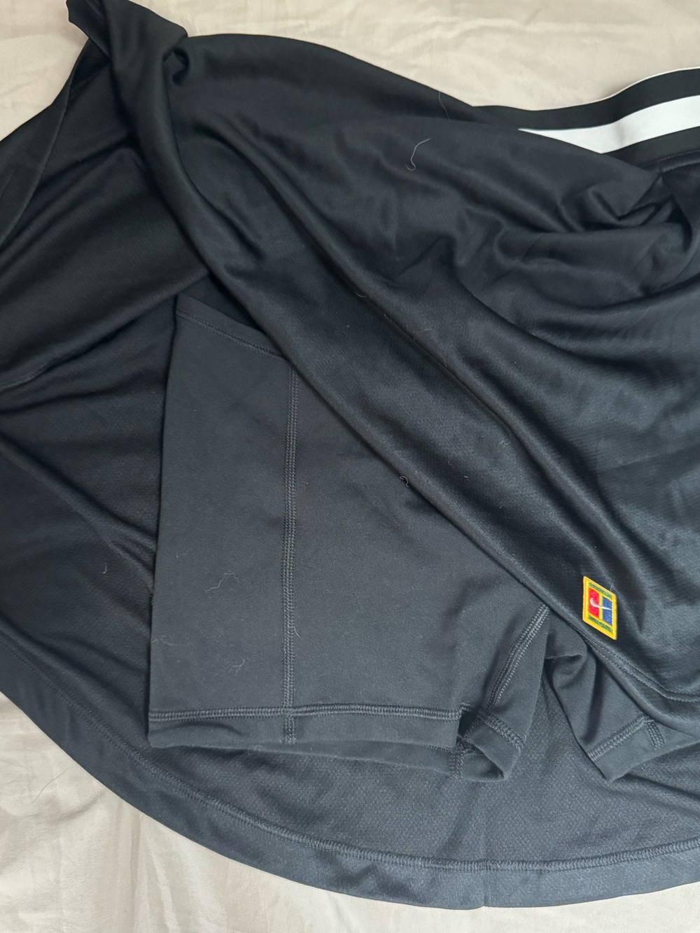 Nike Court Classic Pleated Tennis Skirt in Black - Picture 2 of 3